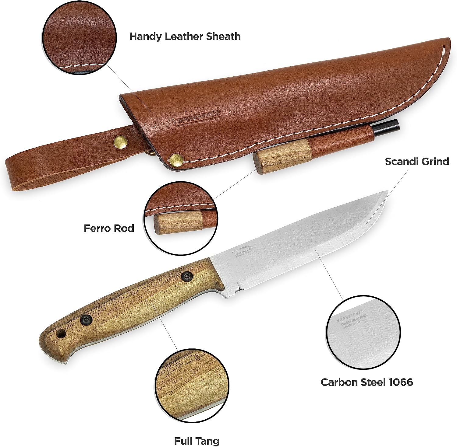 Full-Tang Carbon Steel Fixed Blades at $40–$120: BPS, ESEE, TOPS, and KA-BAR Kephart Side by Side