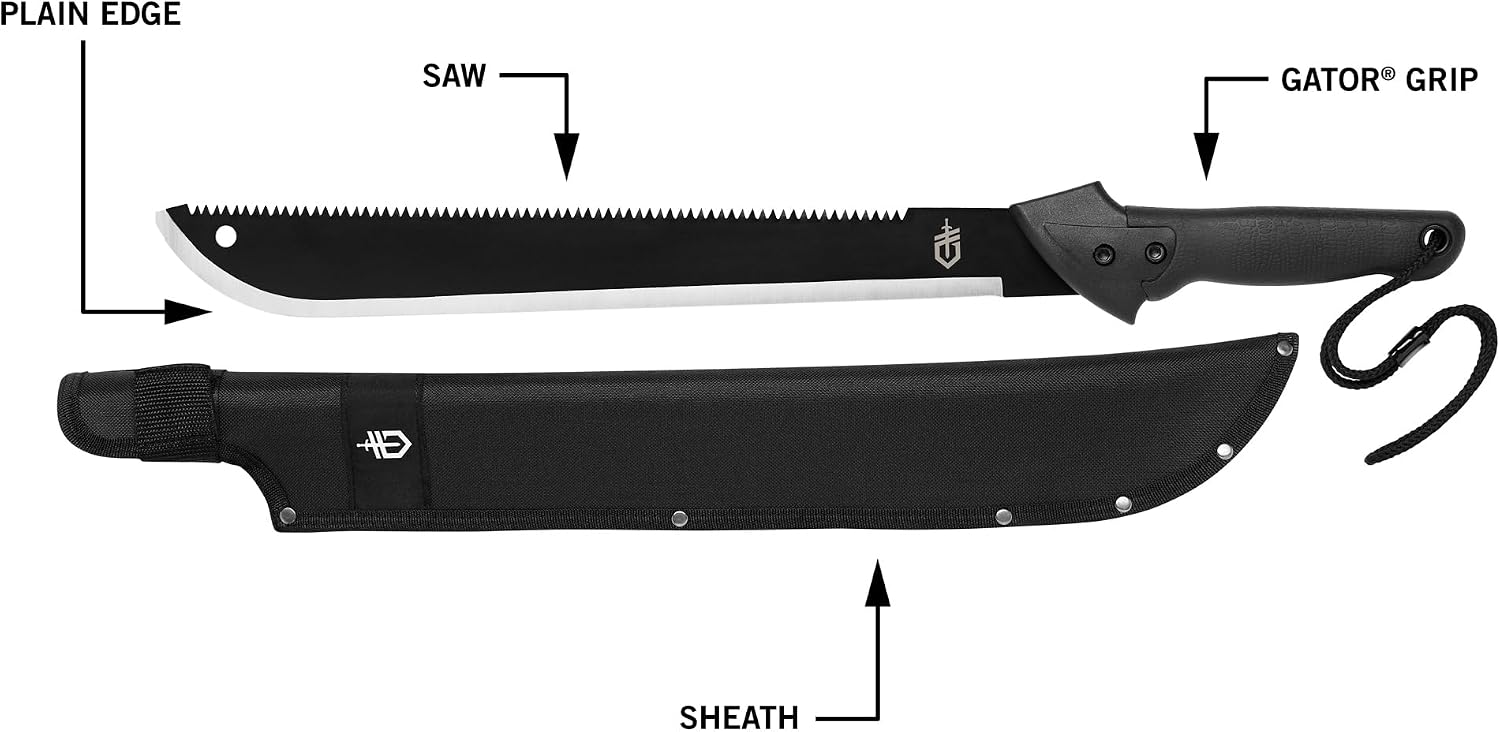 Camp Choppers and Fixed Blades for Heavy Outdoor Work: Machetes, the KA-BAR, and the Kershaw Camp 10